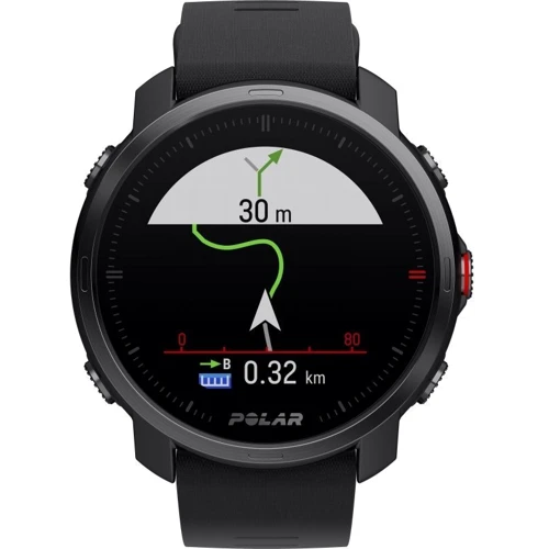 Смарт-годинник Polar Grit X Black M/L (725882054216): Особливості Водонепроницаемые, Компас, Металлический корпус
