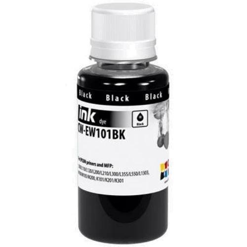 Чорнило ColorWay Epson L-100/L200 Black (CW-EW101BK01): Колір Black