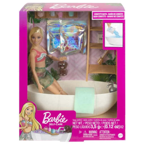 Игровой набор Barbie Пенная ванна из конфетти (HKT92) фото 2