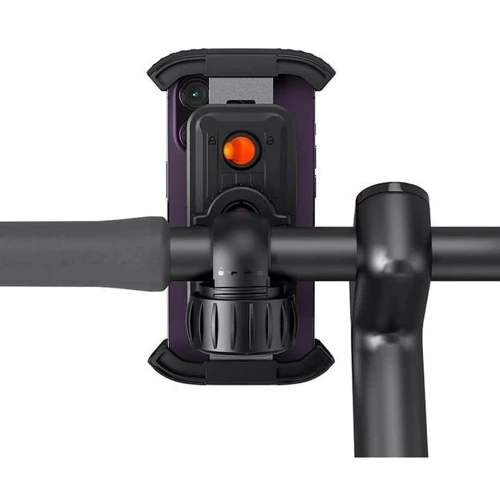 Держатель Baseus Bike Mount Holder QuickGo Black (C40561500113-00): Совместимость Для навигатора, Для смартфона, Apple