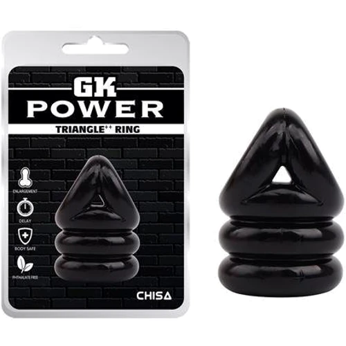 Эрекционное кольцо Chisa GK Power Triangle++ Ring: Производитель CHISA