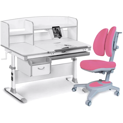 Комплект Evo-kids Evo-50 G Grey (арт. Evo-50 G + кресло Y-115 KP): Возраст ребенка от 4-х лет