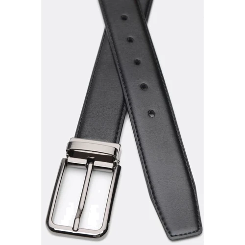 Мужской ремень Borsa Leather черный (CV135-5213-3): Пол Мужской