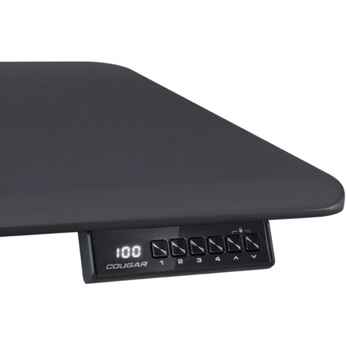 Стол Cougar с электрическим регулированием высоты 72 - 115 см (Royal 120 Mossa (Black))