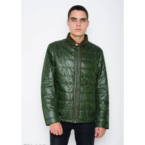 Куртка ISSA PLUS GN-105 46 зеленая демисезонная