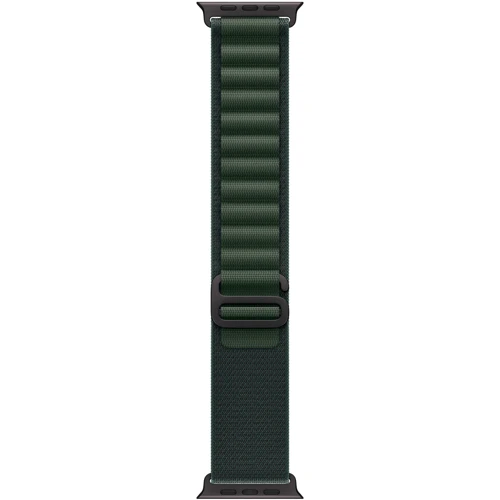 Apple 49mm Dark Green Alpine Loop - Medium - Black Titanium Finish (MYPR3ZM/A)