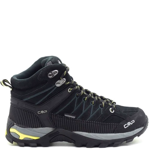 Ботинки CMP Rigel Mid Wmn Trekking Shoe WP (3Q12946-37UH) 36 (37) черные натуральная замша демисезон
