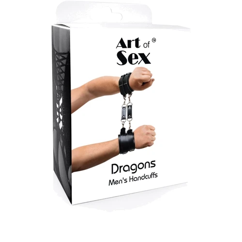 Наручники мужские Art of Sex - Handcuffs Dragons man