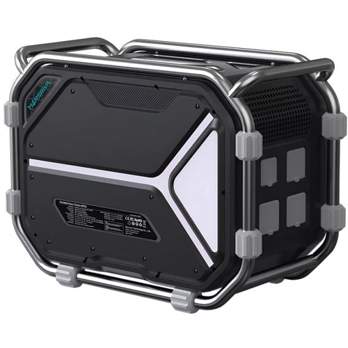 Зарядная станция Marsriva 2400W 262Wh Black UA: Количество розеток 220V 4