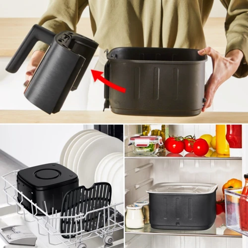 Фритюрница Tefal EY5568E0: Таймер есть