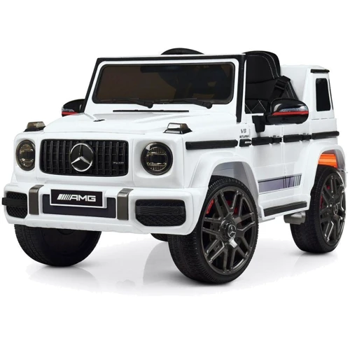 Детский электромобиль Джип Bambi Racer Mercedes G-Class, белый (M 4179EBLR-1)