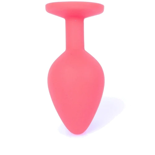 Анальная пробка с кристаллом Boss Series Exclusivity Jewellery Silicon Plug S