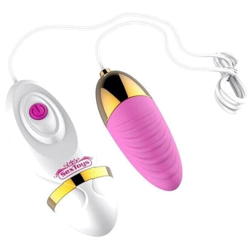 Вибро яйцо XESE VE10-AR Pink (12 режимов вибрации, зарядка от USB )