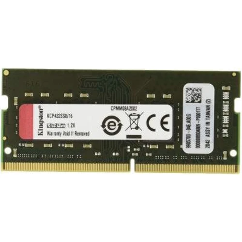 Kingston 16 GB SO-DIMM DDR4 3200 MHz (KCP432SS8/16)