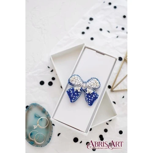 Abrisart AD-052 Набір для вишивки бісером прикраси Бантик