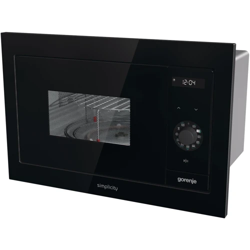 Вбудовувана мікрохвильова піч Gorenje BM235SYB: Колір чорний
