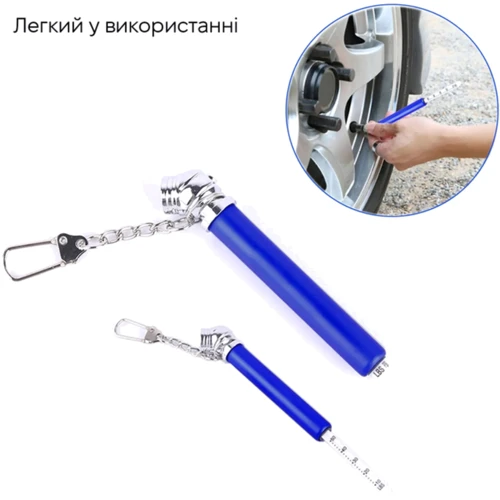 Автомобильный манометр Inspire TY002 blue фото 3