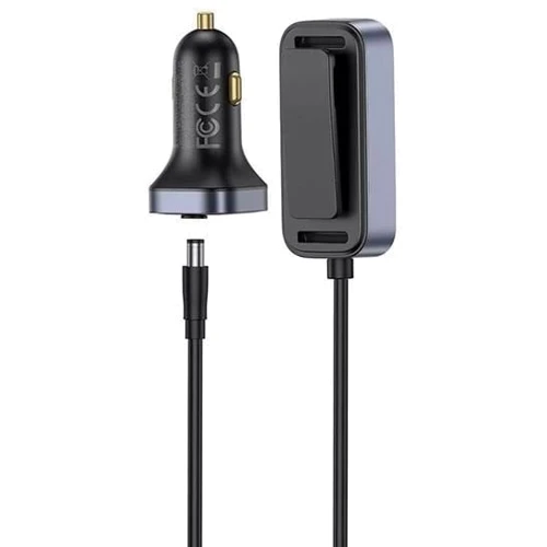 Зарядное устройство Baseus Car Charger 3xUSB+3USB-C BackseatPal L1 Black (C00081100121-00): Кабель в комплекте отсоединяемый