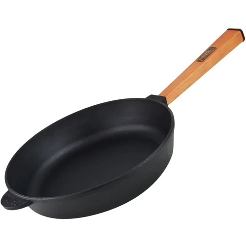 Чавунна сковорода Brizoll Optimа 280х60 мм (O2860-P): Тип сковороди традиційна