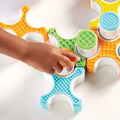 Конструктор Guidecraft Grippies Stackers, 16 деталей (G8313): Количество деталей, шт. 16