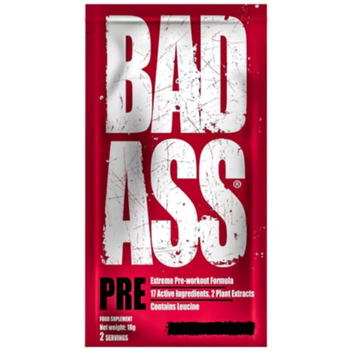 Предтренировочный комплекс Fitness authority BAD ASS Pre 17.5 g / 2 serving / citrus - peach