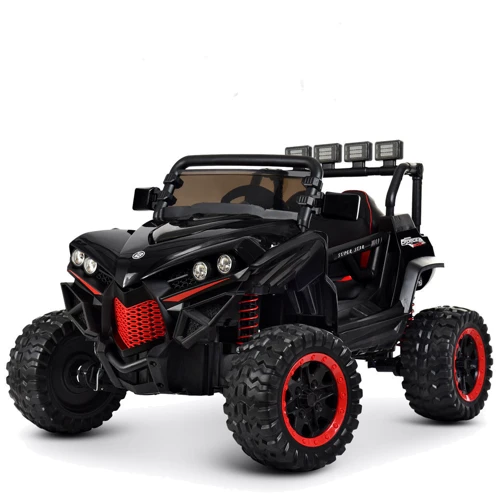 Детский электромобиль Джип Bambi Racer, черный (M 3804EBLR-2-3)