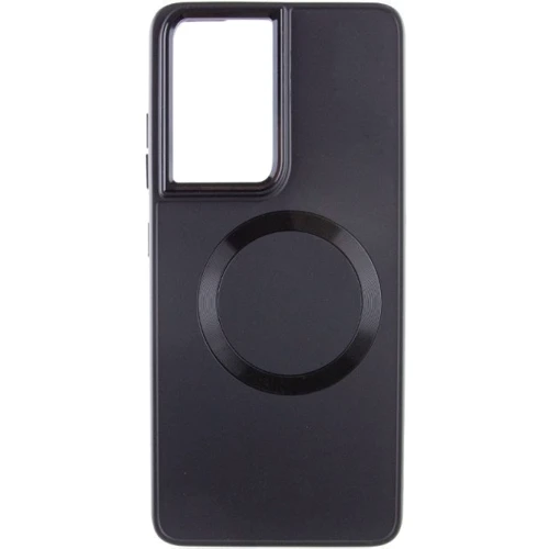Чехол для телефонов TPU Case Bonbon Metal Style with MagSafe Black for Samsung S918 Galaxy S23 Ultra: Совместимость Samsung S918 Galaxy S23 Ultra