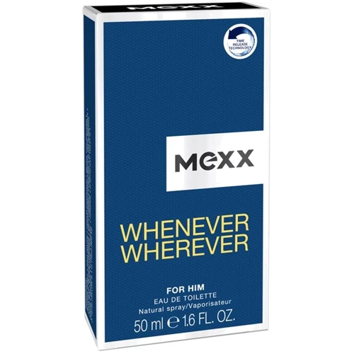 Туалетная вода Mexx Whenever Wherever For Him 50 ml: Вид Туалетная вода