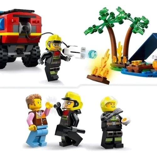 Конструктор LEGO City Пожарная машина со спасательной шлюпкой (60412) фото 5