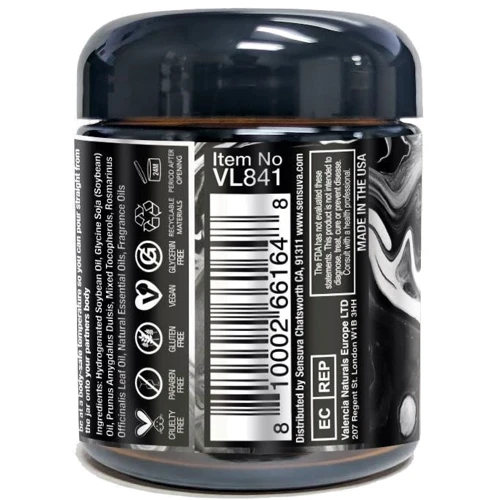 Массажная свеча Sensuva [HE]RO Dark Temptation Massage Oil Candle 113 г