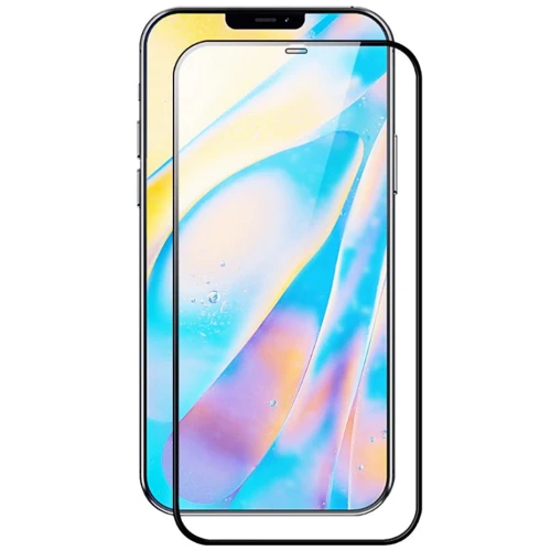 Защитное стекло для iPhone Tempered Glass Black for iPhone 12 Pro Max