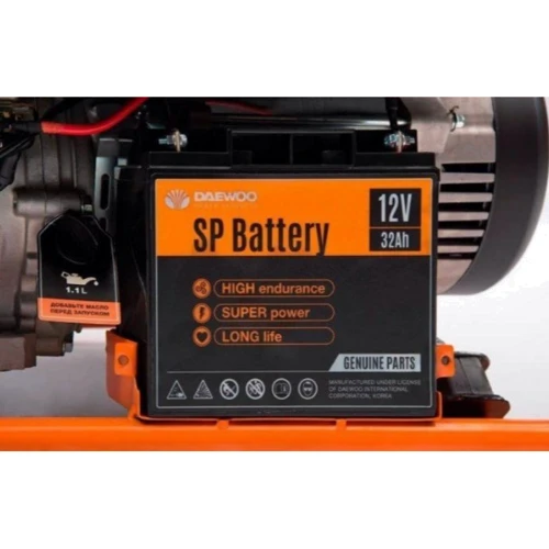 Генератор бензиновый Daewoo GDA 7500E 6,5kW: Тип запуска комбинированный