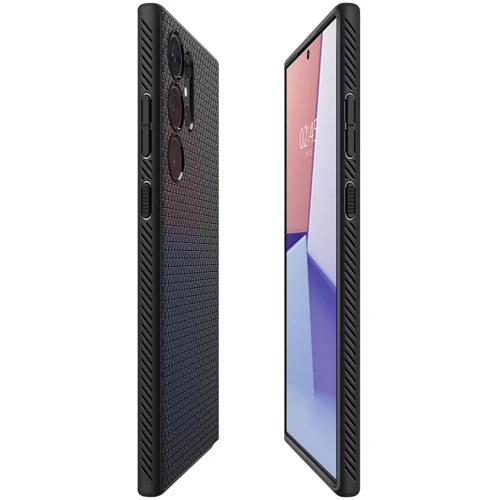 Аксессуар для смартфона Spigen Liquid Air Matte Black (ACS05614) for Samsung S918 Galaxy S23 Ultra: Цвет черный