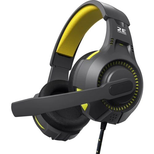 Наушники 2E Gaming HG300 LED 3.5mm Black (2E-HG300BK): Тип конструкции полноразмерные