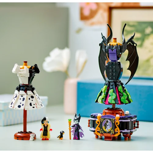 Конструктор LEGO Disney Villains Сукні Малефісенти та Круели Де Віль 524 деталі (43262): Рекомендований вік от 9 лет