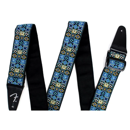 Ремень гитарный FENDER STRAP 2" FESTIVAL BLUE