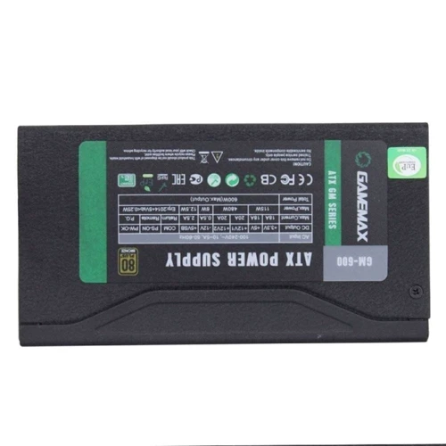 Блок питания GameMax GM-600: Мощность, Ватт 600
