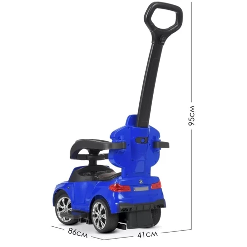 Каталка-толокар Bambi 3в1 синій (M 4785L-4)