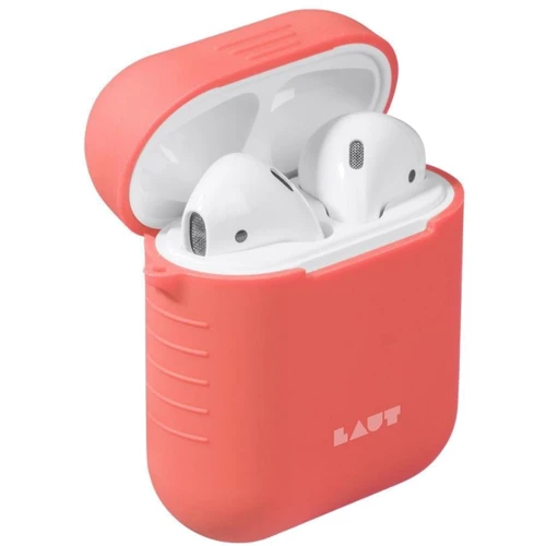Чехол для наушников LAUT POD Case Coral Pink (LAUT_AP_POD_P) for Apple AirPods фото 2