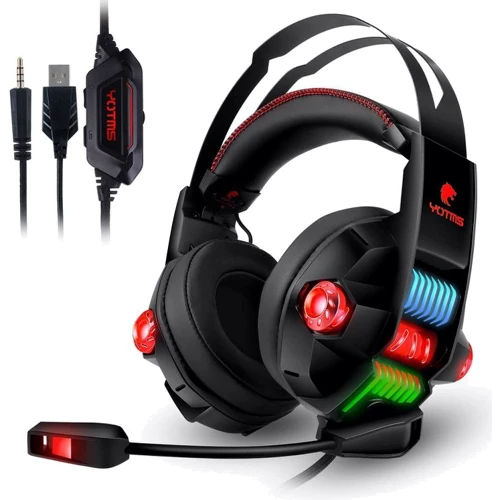 Наушники Kotion Each Yotms Y1 7.1 Black\Red