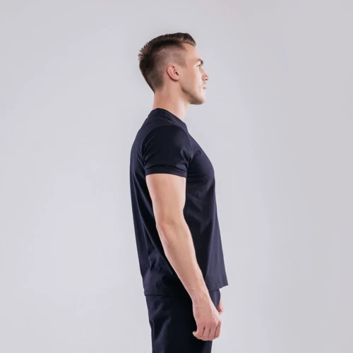 Спортивна футболка Peak FW691391-BLU S синя: Вид Спортивні футболки