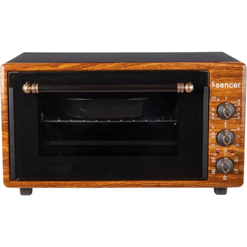 Электродуховка настольная SENCER MF 46E24 Wooden: Объем, л 46