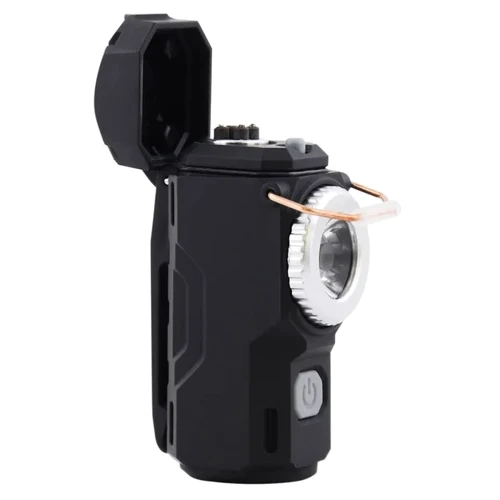 Фонарь туристический Cclamp LED D49 с зажигалкой black (54065): Максимальное время работы, ч 4