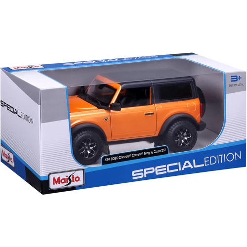 Автомодель Maisto Ford Ranger 2019 оранжевый 1:24 (31521 met. Orange): Вид Внедорожники