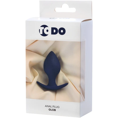 Анальная пробка ToDo Anal Plug Glob (фиолетовая)