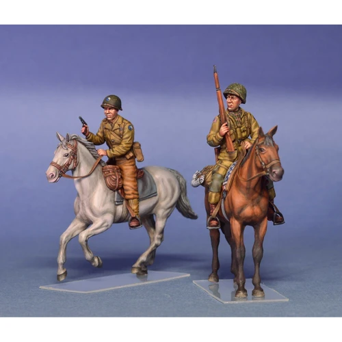 Сборная модель MiniArt Американские всадники, Нормандия, 1944 г. 1:35 (MA35151): Тип модели фигурки, миниатюра