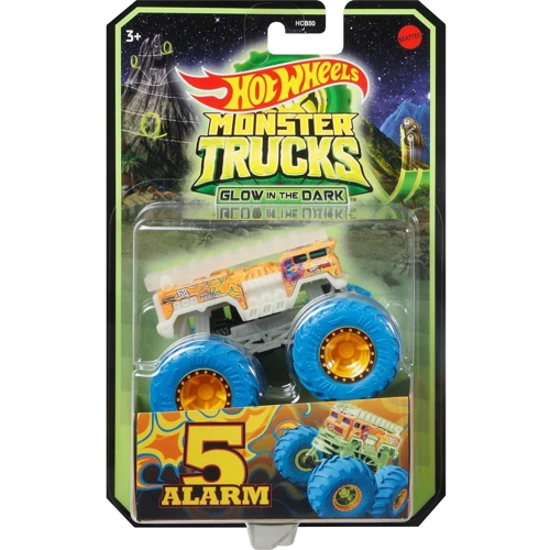 Базовая машинка-внедорожник Светящиеся в темноте Monster Trucks Hot Wheels (в ассортименте) HCB50