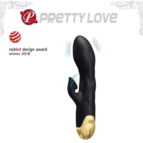 Вибратор с вакуумной стимуляцией клитора Pretty Love - LIBERATORS, BI-014624