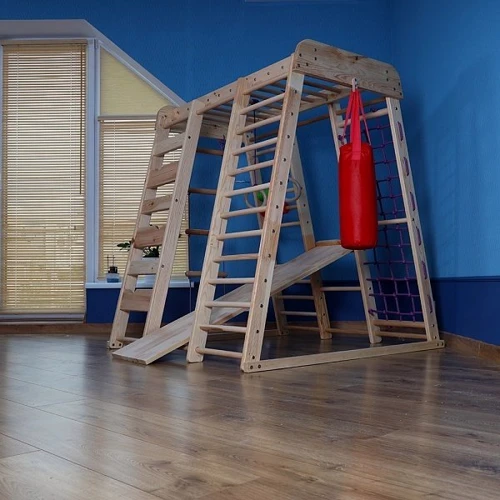 Спортивний комплекс вуличний дитячий SportBaby Акварелька- outdoor: Призначення для дома