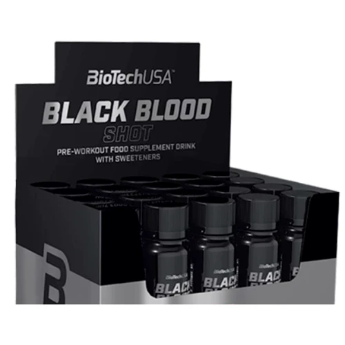 Предтренировочный комплекс BiotechUSA Black Blood Shot 20х60 ml / Lemonade: Тип Комплекс до тренировки